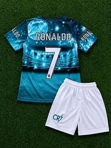 turski kompleti: Fudbalski setovi za decu – dres + šorts - Set Argentina: tamnoplavi — 5