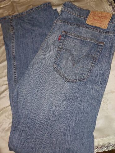 tech fleece s: LEVI'S 752 FARMERKE Original Levi's svetlije farmerke, u dobrom — 1