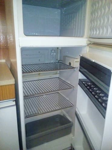 coca cola frizider: Double Chamber Gorenje, color - White, Used — 2