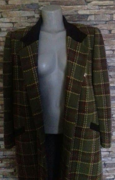 teddy kaput h m: XL, Plaid, With lining — 2