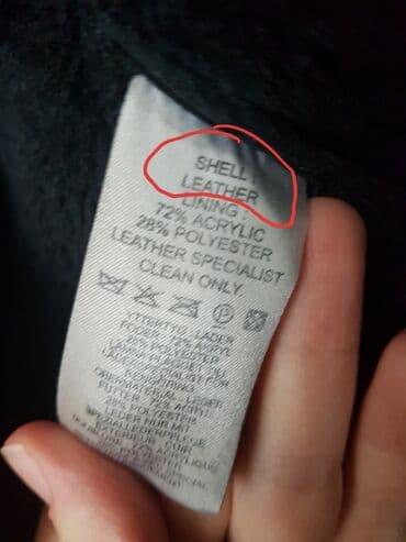 prave krznene bunde: H&M Kozni monton. Prava koza i vestacko krzno. Par puta obucen — 3