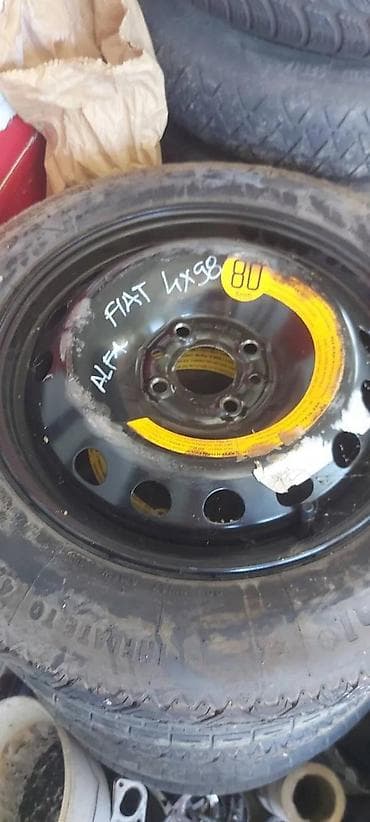 kljuc za tockove: REZERVNI TOCAK 4X98 15 | Pase na fiat i alfine modele 4x98 15 — 3