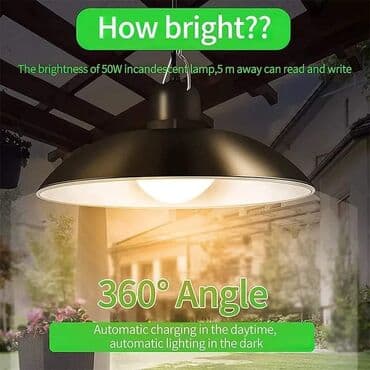 luster na daljinski: Cena 1950 din Led luster sa solarnim panelom Odlicno za — 6