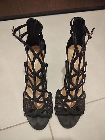 sandale teget: Ženske sandale na štiklu – crne, brenda Vices. - Dizajn: atraktivne — 6