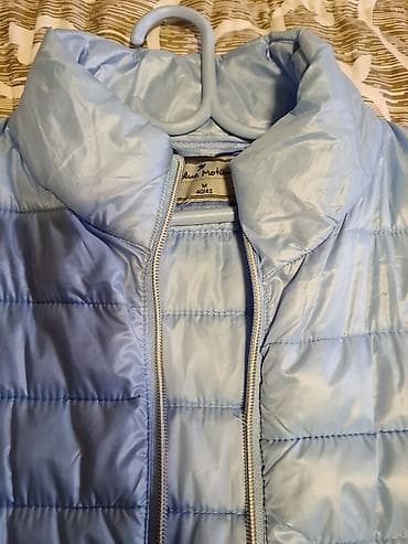 jakna perje: Ženska lagana puf jakna – Blue Motion - Boja: svetloplava (pastelna) — 3