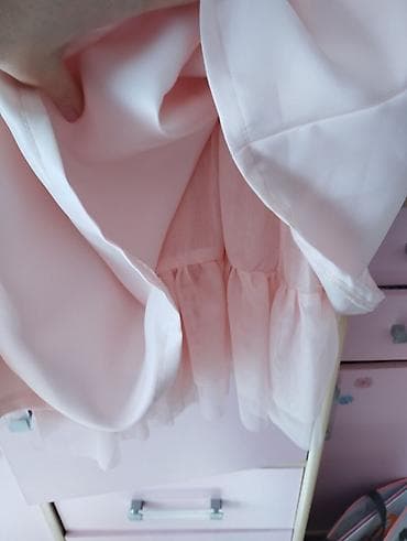 kabanice za bebe: Dečija svečana haljina BEBA KIDS - Boja: nežno roze (puder roze) - — 3