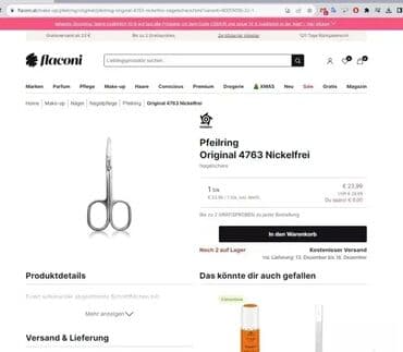 elegantni kompleti za punije dame: *** AKCIJA *** #0462 Kvalitetne makazice za bebine nokte i sl. - — 2