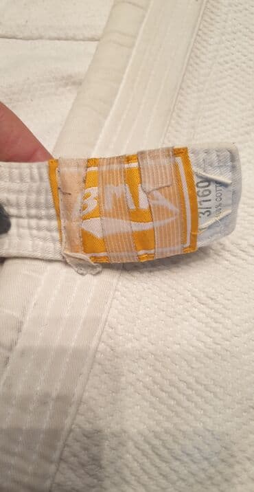 Kids' Clothes: DANRHO Judo Kimono Uniforma Ultimate 750 IJF Bela. Kimono i donji deo — 3
