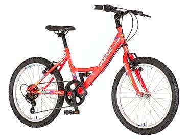 decija klavijatura: Venssini Parma junior bicikl 20" (XXS), crveni - Namenjen deci visine — 2