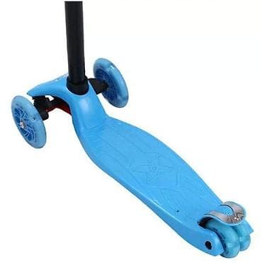 Trotinet Maxi Fluo sa 4 točka - svetleći silikonski točkovi gumene