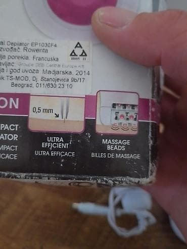 aparat za krofnice 3 u 1: Epilator Roventa je potpuno ispravan,u odlicnom je stanju sa sitnim — 4
