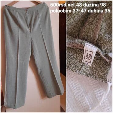 drzac za pantalone: M, Drugi kroj pantalona — 10