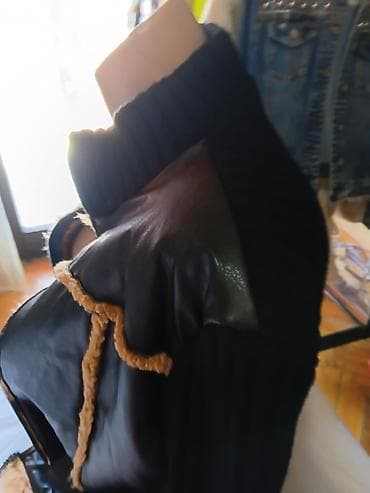 farmerice s: Ženska zimska jakna/dukserica hibrid - Prednji i zadnji paneli od — 3