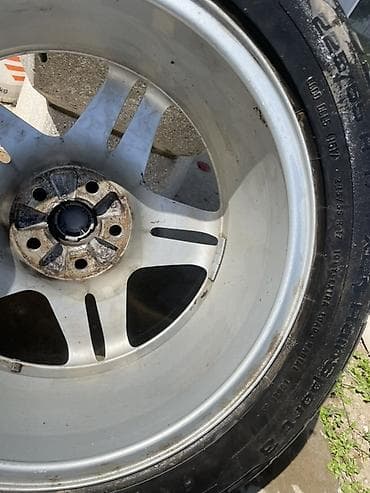 alu felne 17 za peugeot 3008: Alu felne SEAT sa gumama - Dizajn: 5 krakova, srebrna završna obrada — 2