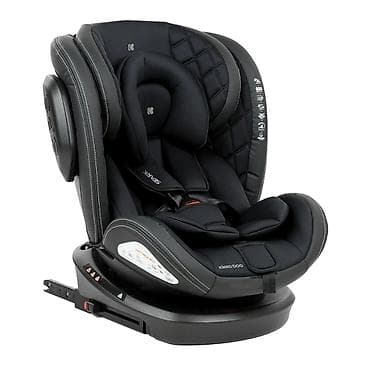 crne maksi haljine: KIKKA BOO STARK ISOFIX autosedište 0–1–2–3 (0–36 kg), boja: crna Šifra — 1