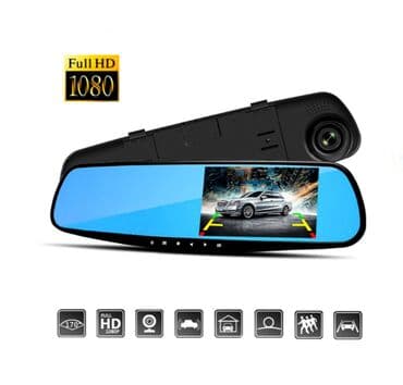 Retrvizor+ekran+prednja kamera+parking kamera. CENA 3100 din -Radi