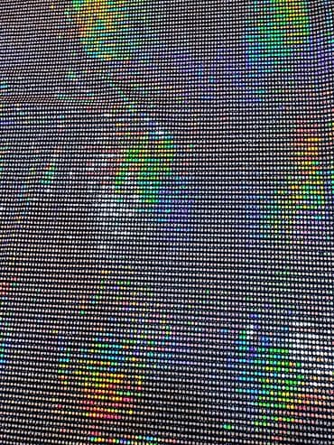 Muška odeća: Disco Stretch Sequin – Black/Rainbow 3,5m x 1,6m Prodajem atraktivan — 2