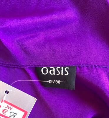 nike tech fleece m: Oasis ljubicasta haljina vel 38 Struk 38 cm Duzina 80 cm Sa strane su — 4
