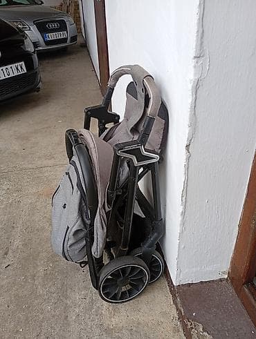 terex za decu: Lagana kišobran kolica za bebe/toddlere, siva boja. - Prostrano — 8