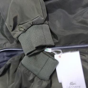 stradivarijus jakne: Lacoste bomber jakna – maslinasto zelena turska - Model: klasična — 5