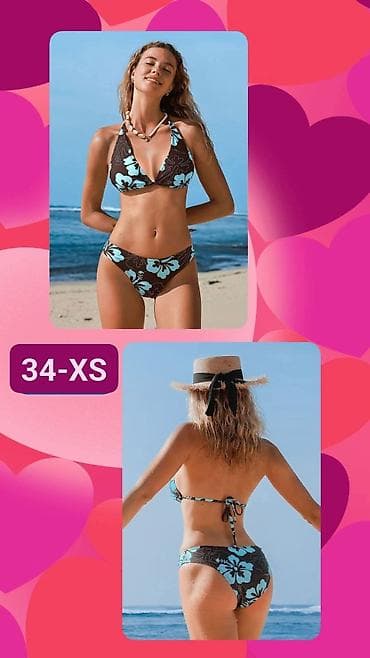 Bikini komplet – veličina 34 (XS) - Dvodélni kupaći kostim sa at lalafo.rs Bikini komplet – veličina 34 (XS) - Dvodélni kupaći kostim sa