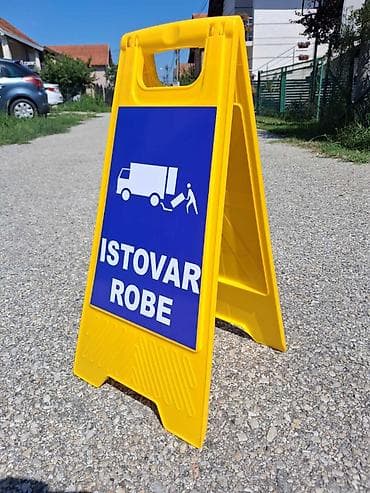 ISTOVAR ROBE - Plastična A tabla Tabla je plastična, lagana je, lako na lalafo.rs ISTOVAR ROBE - Plastična A tabla Tabla je plastična, lagana je, lako