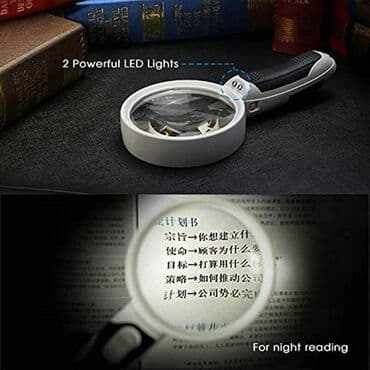lupa za čitanje: Led lupa opis: 1. Nema više zamora ruku sa laganom ergonomskom — 3