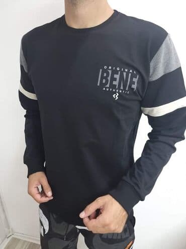 sweatshirt h m: Cena 2200 dinara 
Pamuk
M L XL XXL 3XL 
Top kvalitet — 10