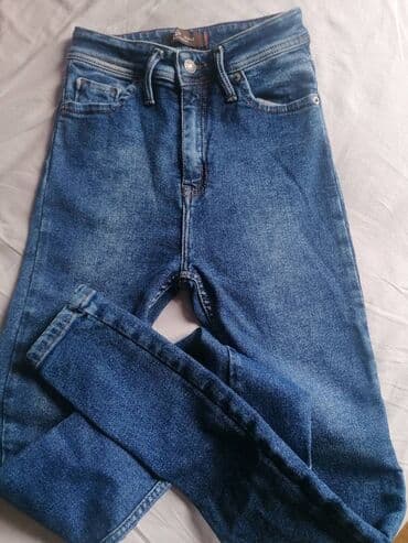 ledzend pantalone: Jeans, High rise, Skinny — 10