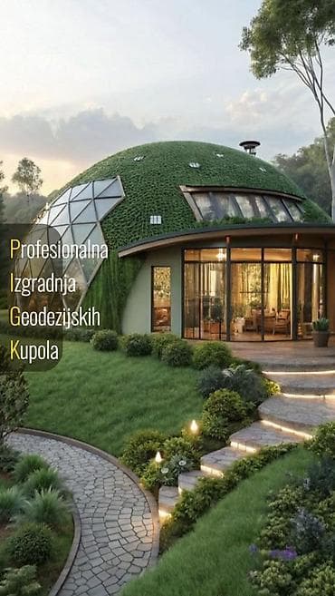 selidbe srbija: Geodezijske kupolne kuće, Glamping kupole, Komercijalni prostori 9 — 1