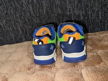 patike najke cena: Dečije patike Wnik – šareno-plave sa zelenim i narandžastim detaljima — 2