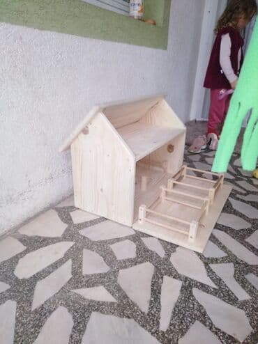 slatke poruke za decu: Farma rucno napravljena od cistog drveta Dimenzije: 30 dubina  54 — 5