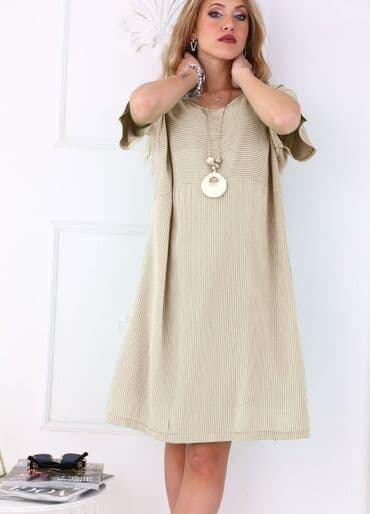 traka za grudi: Prelepe haljine od viskoze + ogrlica - 2300 din - obim grudi 120 cm — 4