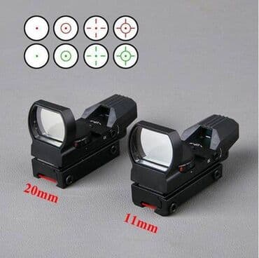 Lov i ribolov: Red-Green dot brzi nišan 11mm-20mm Kvalitetan red/green dot refleksni — 8