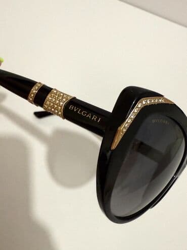 baguette torbica: Naočare za sunce, Bulgari, bоја - Crna — 5