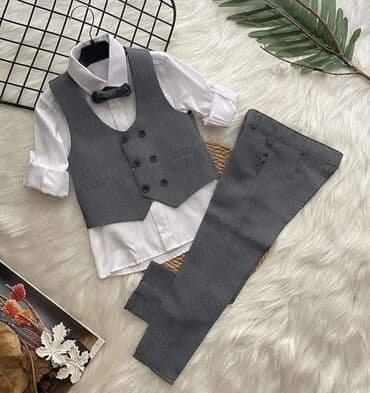 Veličine na stanju: 12 Cena: 4000 dinara *pantalone, prsluk, košulja na lalafo.rs Veličine na stanju: 12 Cena: 4000 dinara *pantalone, prsluk, košulja