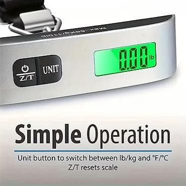 retro lcd tv: Multifunkcionalna prenosna vaga, poštanska vaga, putna vaga, prenosna — 2