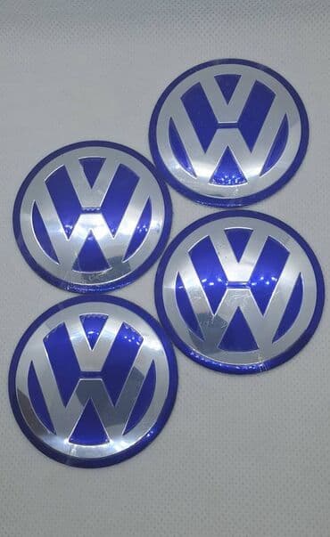 auto dijagnostika delphi: Plastificirane nalepnice za felne VOLKSWAGEN plave 4 kom. VOLKSWAGEN — 2
