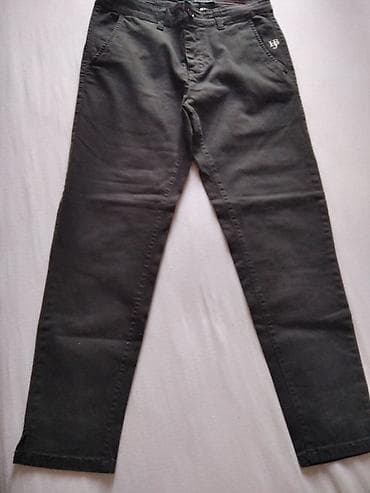 Muške chino pantalone Heritage & Baldwin - Boja: tamno siva - na lalafo.rs Muške chino pantalone Heritage & Baldwin - Boja: tamno siva -