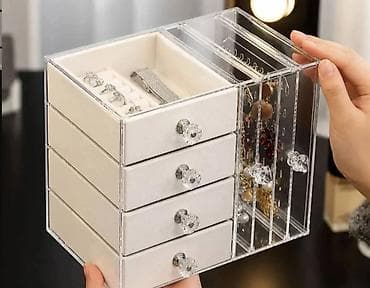 guess deca: 05. Organizer za nakit – kutija sa fiokama i pregradama Elegantan i — 1