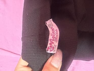 decija odeca za devojcice: Crne helanke/leggings za devojčice – Zayfollet For Kids 176 velicina — 2