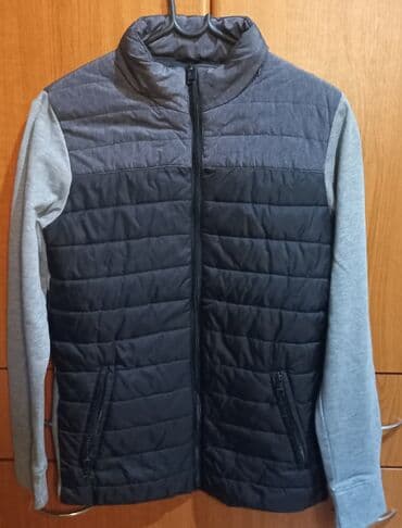 replay majice sa kragnom: Sweatshirt, M (EU 50), color - Grey, With a zipper — 1