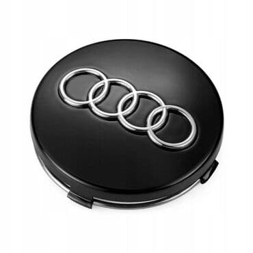 20555 r16 felni: Čepovi za felne AUDI - set 4 komada Čepovi za felne sa logom AUDI - — 2