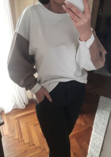 reserved prsluk: Zara, S (EU 36), Jednobojni, bоја - Bela — 1