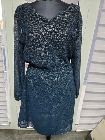 S (EU 36), bоја - Tamnoplava, Koktel, klub, Dugih rukava