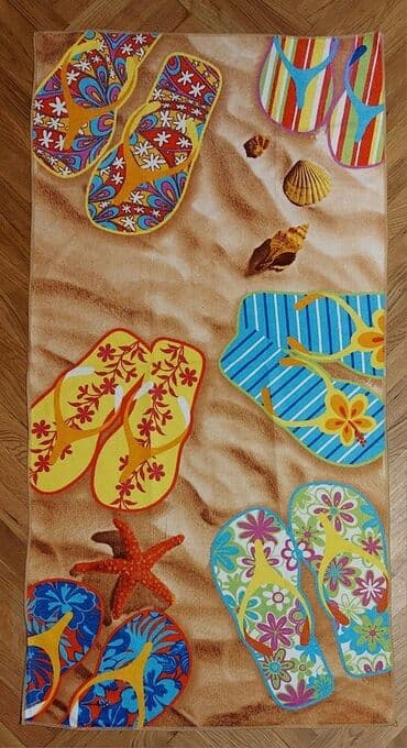 frotirka peškiri za plažu: 🏖Peškiri za plažu
🏖Dimenzije-70*140
🏖Materijal-poliester — 1