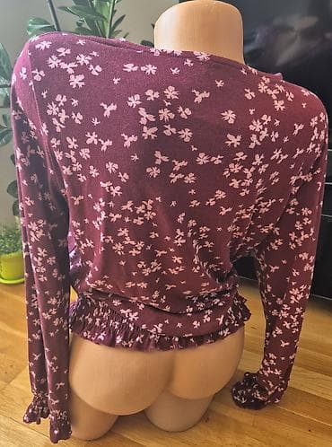 pull and bear sakoi: Ženska bluza dugih rukava sa preklopom - HAMPTON REPUBLIC - veličina S — 2