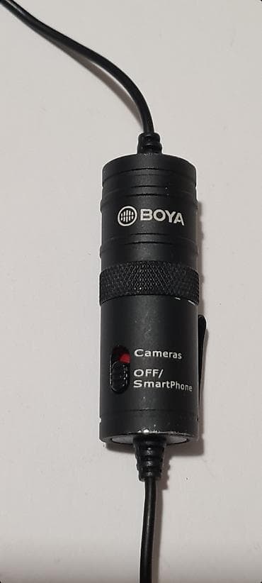 zvucnici za kafice: Prodajem zajedno BOYA BY-M1 lavalier mikrofon i mali prenosivi mini — 3