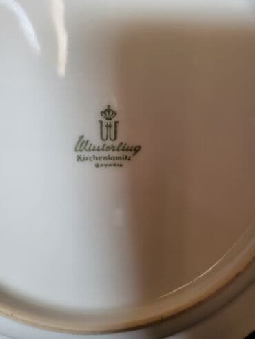 swarovski kristali cena: Tanjiri duboki 1950-1990g winterling Bavaria,engleski motivi — 11