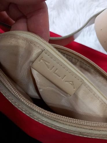 nike force 1: Crvena Kilia torba preko ramena - Brend: Kilia (reljefni logotip — 3